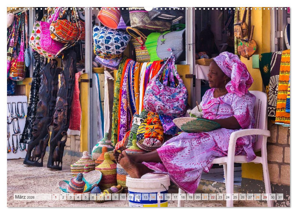 Cabo Verde - Inseln voller Farbe, Licht und Lebendigkeit (CALVENDO Premium Wandkalender 2026)