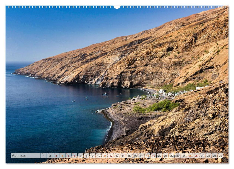 Cabo Verde - Inseln voller Farbe, Licht und Lebendigkeit (CALVENDO Premium Wandkalender 2026)