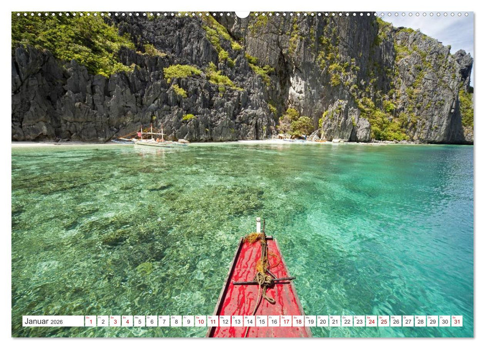 Strandparadiese (CALVENDO Wandkalender 2026)