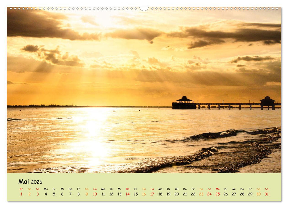 Romantik rund um die Welt - Sonne küsst Meer (CALVENDO Wandkalender 2026)