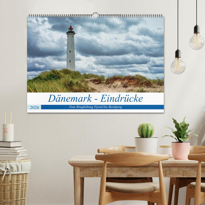 Dänemark - Eindrücke Vom Ringköbing Fjord bis Bovbjerg (CALVENDO Wandkalender 2026)