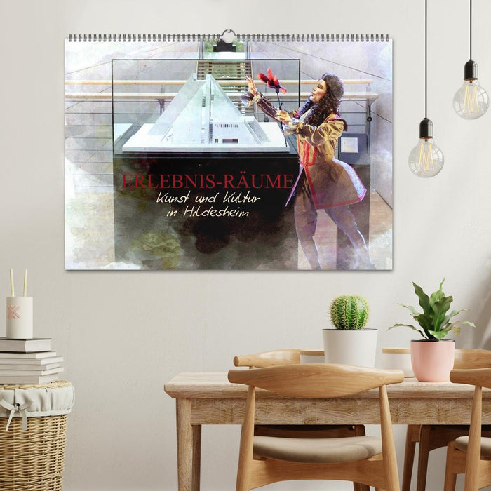 Erlebnis-Räume Kunst und Kultur in Hildesheim (CALVENDO Wandkalender 2026)