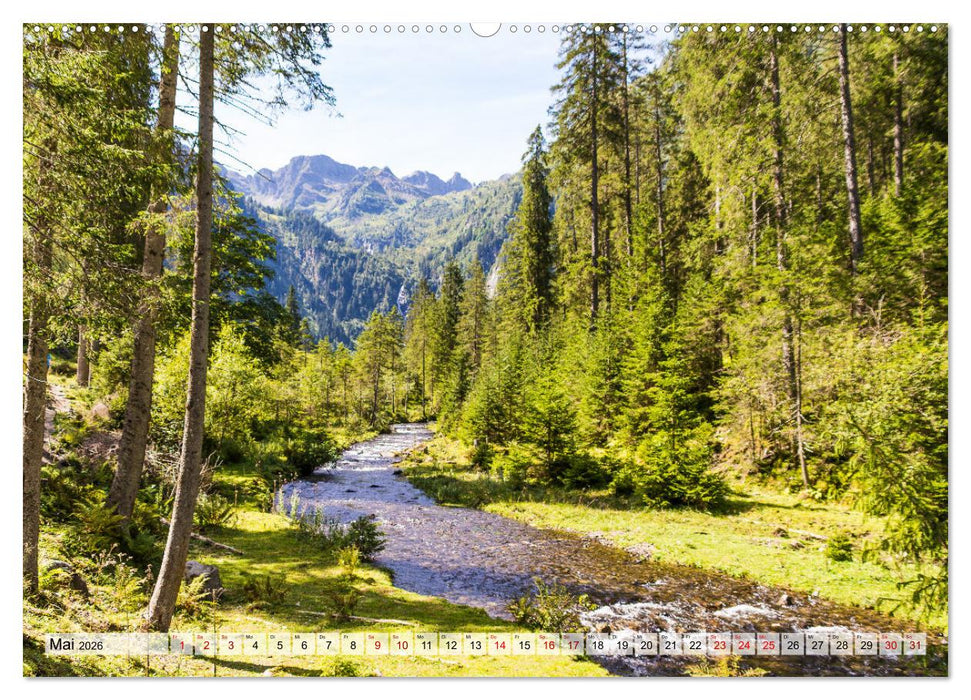 Dachstein und Schladminger Tauern (CALVENDO Wandkalender 2026)
