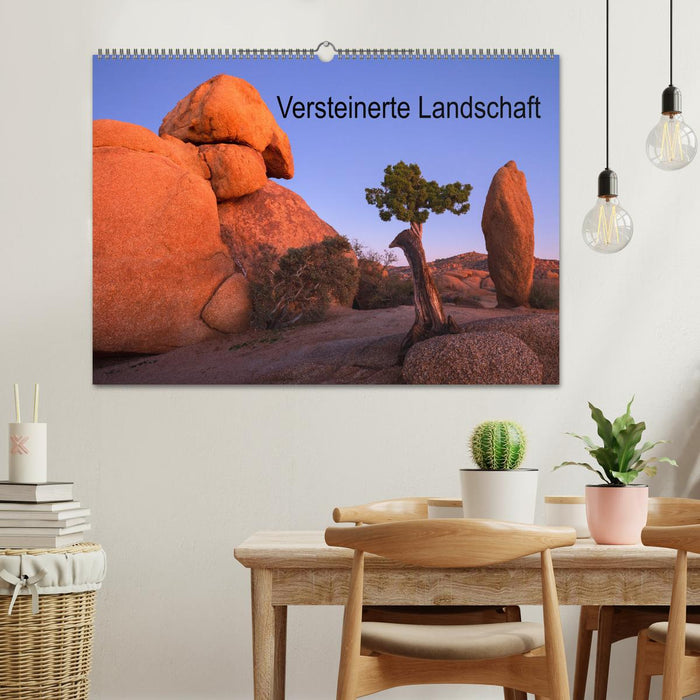 Versteinerte Landschaft (CALVENDO Wandkalender 2026)