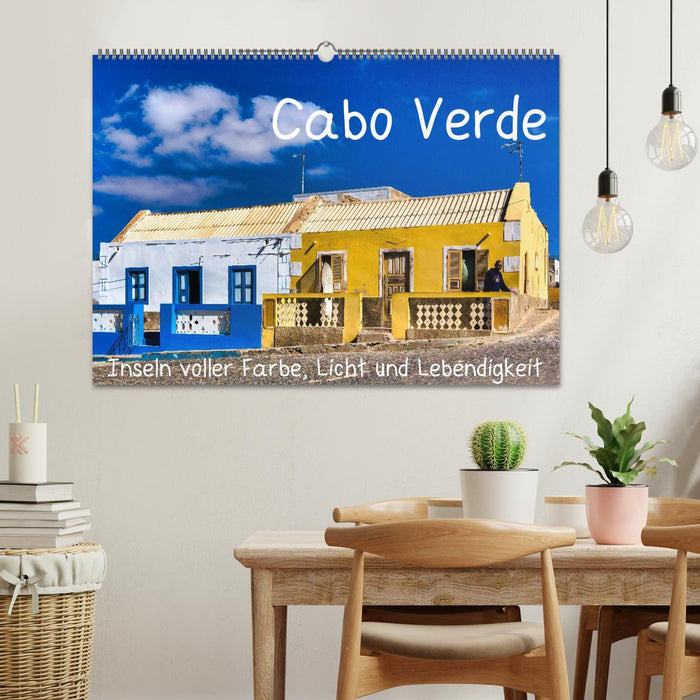 Cabo Verde - Inseln voller Farbe, Licht und Lebendigkeit (CALVENDO Wandkalender 2026)