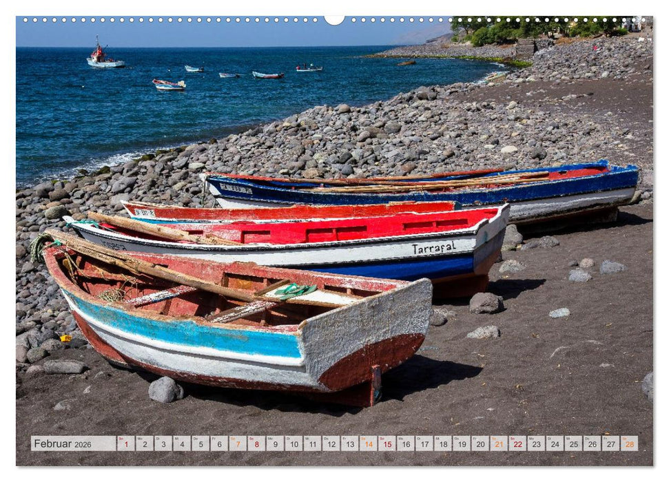 Cabo Verde - Inseln voller Farbe, Licht und Lebendigkeit (CALVENDO Wandkalender 2026)