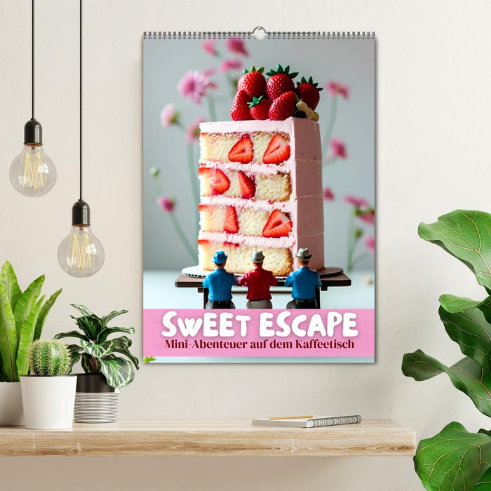 Sweet Escape – Mini-Abenteuer auf dem Küchentisch (CALVENDO Wandkalender 2026)
