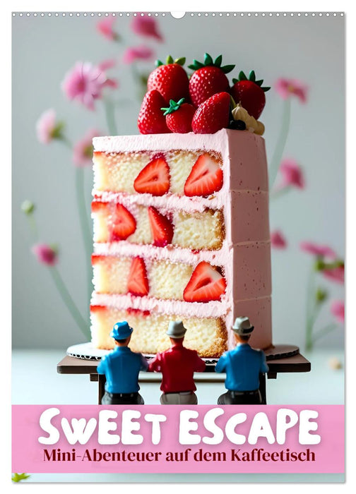 Sweet Escape – Mini-Abenteuer auf dem Küchentisch (CALVENDO Wandkalender 2026)