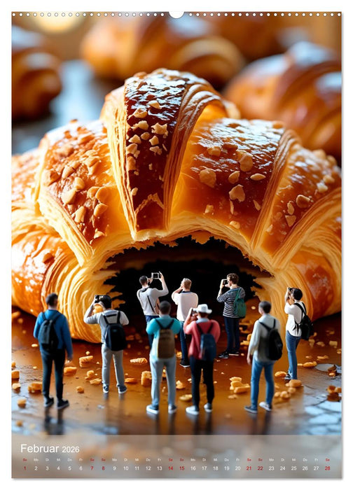 Sweet Escape – Mini-Abenteuer auf dem Küchentisch (CALVENDO Wandkalender 2026)