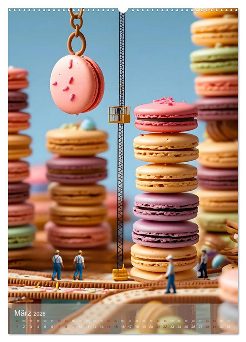 Sweet Escape – Mini-Abenteuer auf dem Küchentisch (CALVENDO Wandkalender 2026)