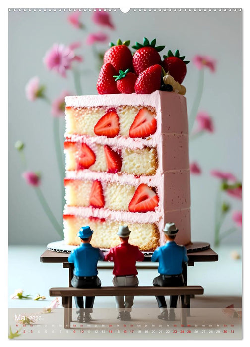 Sweet Escape – Mini-Abenteuer auf dem Küchentisch (CALVENDO Wandkalender 2026)