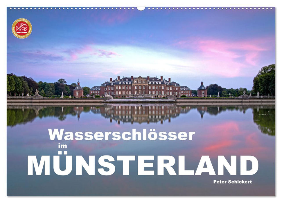 Wasserschlösser im Münsterland (CALVENDO Wandkalender 2026)