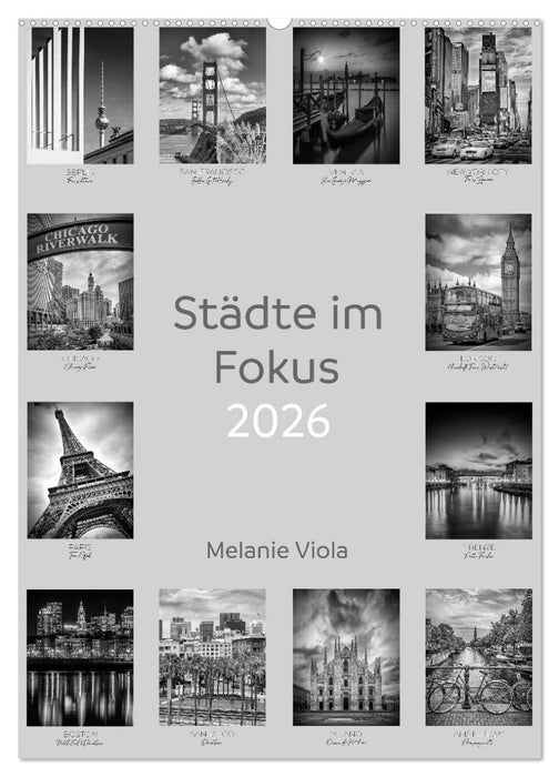 Städte im Fokus (CALVENDO Wandkalender 2026)