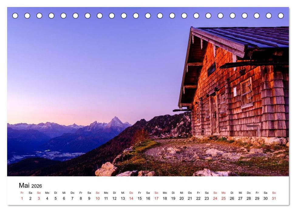 Berchtesgadener Berge im Licht (CALVENDO Wandkalender 2026)