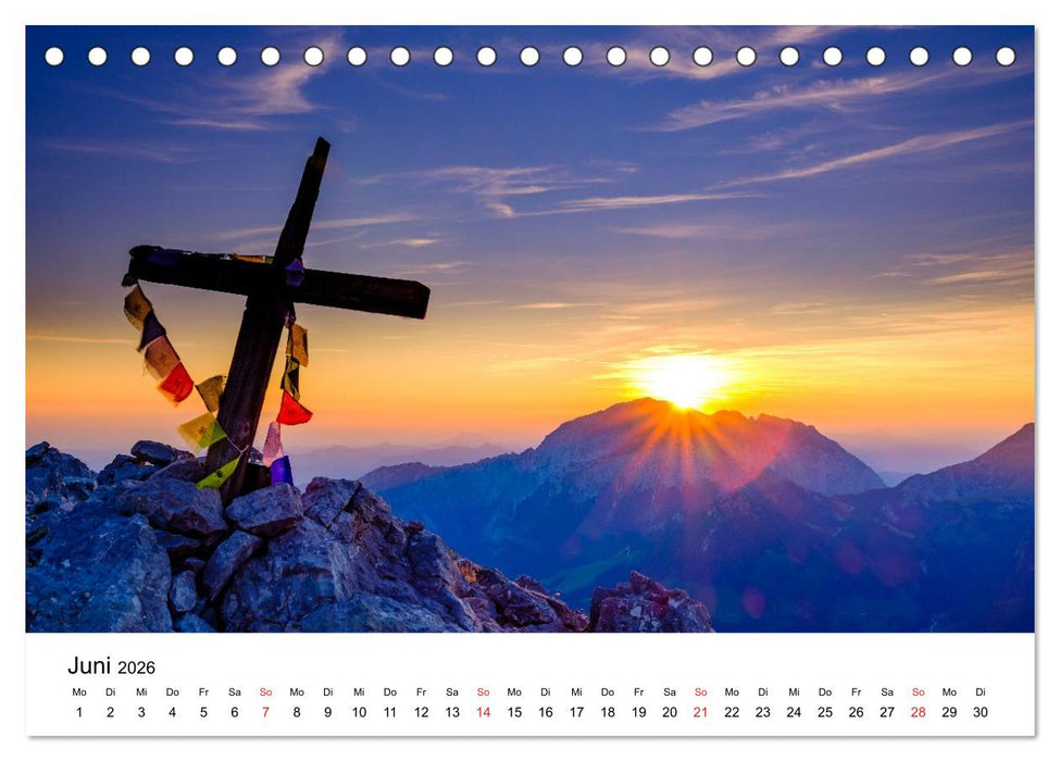 Berchtesgadener Berge im Licht (CALVENDO Wandkalender 2026)