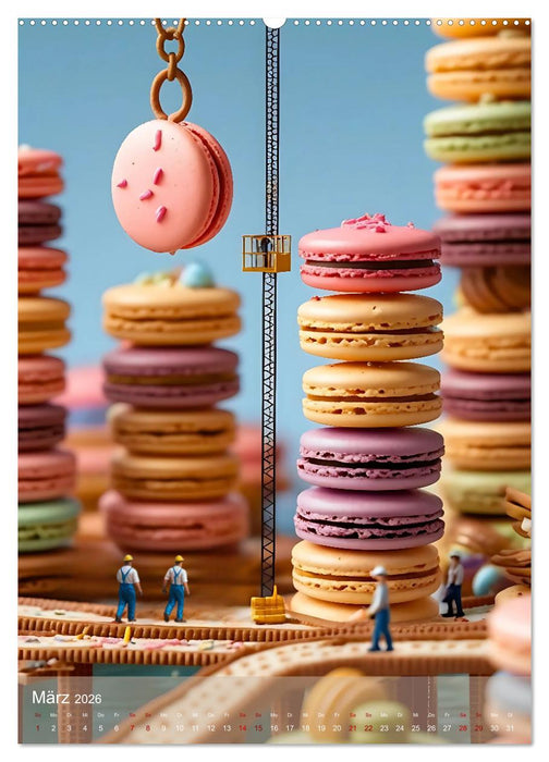 Sweet Escape – Mini-Abenteuer auf dem Küchentisch (CALVENDO Premium Wandkalender 2026)