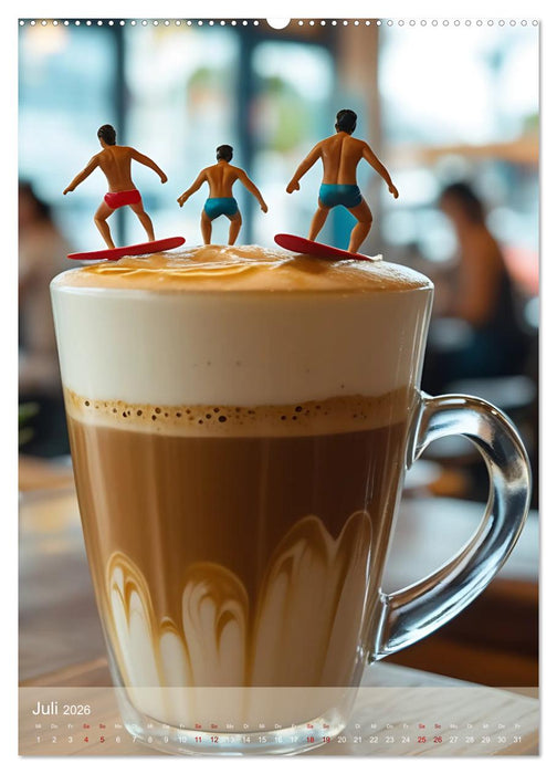 Sweet Escape – Mini-Abenteuer auf dem Küchentisch (CALVENDO Premium Wandkalender 2026)