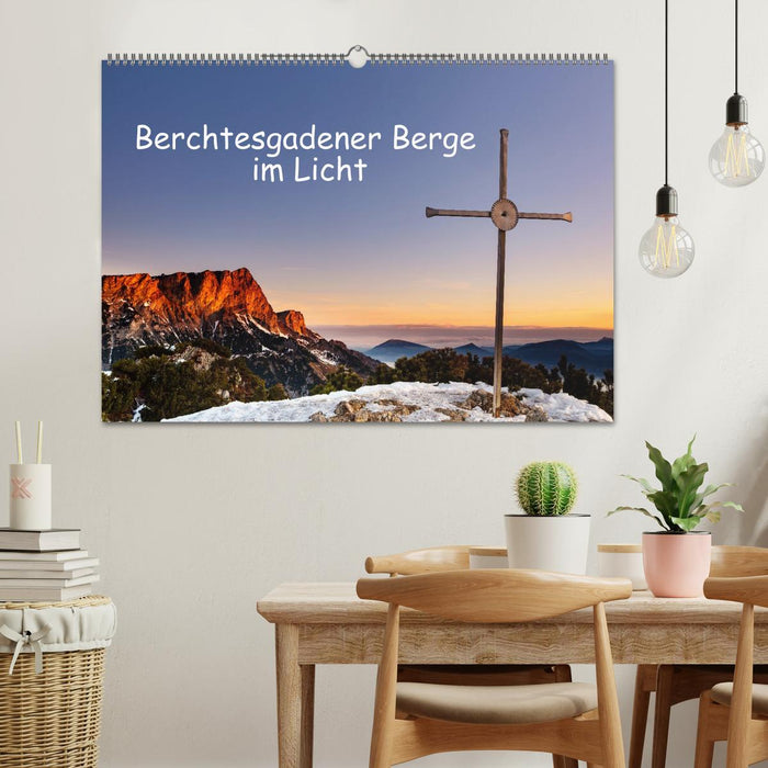 Berchtesgadener Berge im Licht (CALVENDO Wandkalender 2026)