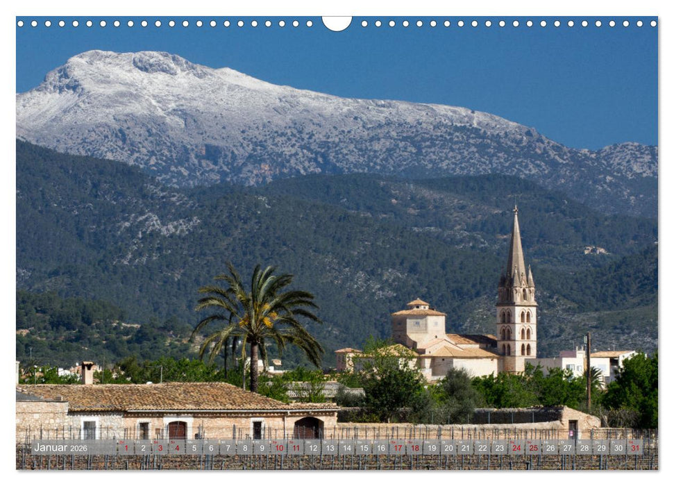 Balearen - Mallorca, Menorca, Ibiza und Formentera (CALVENDO Wandkalender 2026)