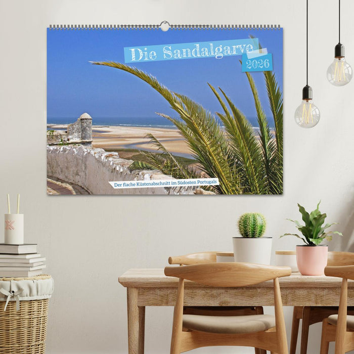 Die Sandalgarve - Der flache Küstenabschnitt im Südosten Portugals (CALVENDO Wandkalender 2026)