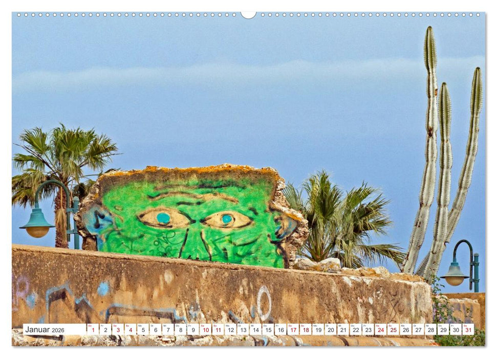 Die Sandalgarve - Der flache Küstenabschnitt im Südosten Portugals (CALVENDO Wandkalender 2026)