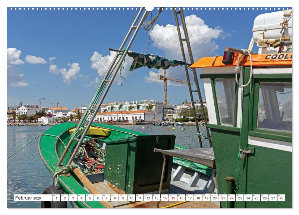 Die Sandalgarve - Der flache Küstenabschnitt im Südosten Portugals (CALVENDO Wandkalender 2026)