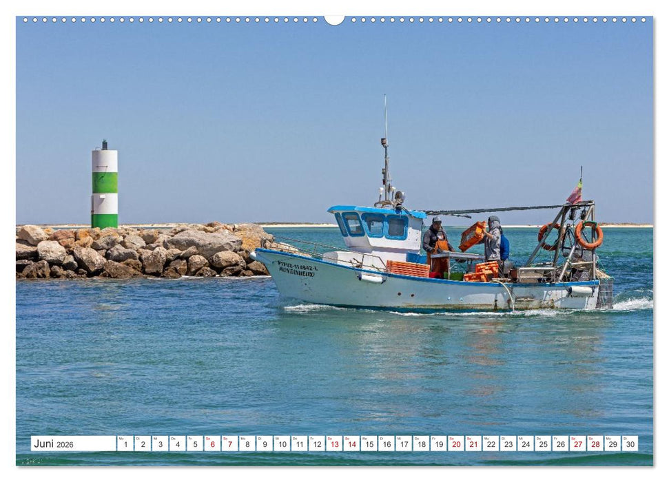 Die Sandalgarve - Der flache Küstenabschnitt im Südosten Portugals (CALVENDO Wandkalender 2026)