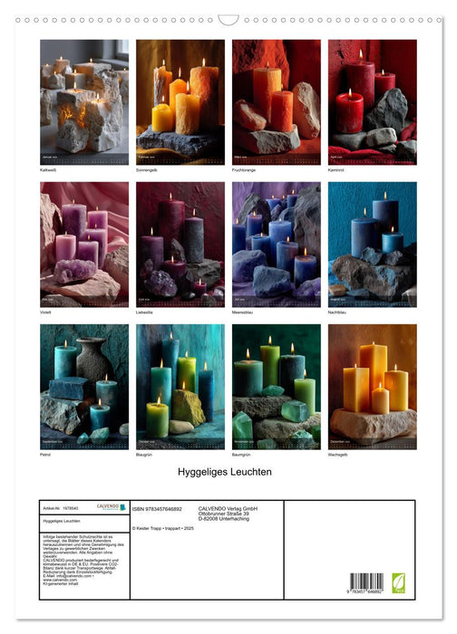 Hyggeliges Leuchten (CALVENDO Wandkalender 2026)