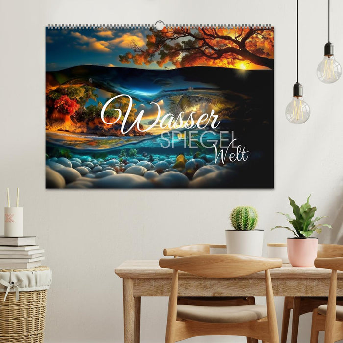 Wasserspiegelwelt (CALVENDO Wandkalender 2026)