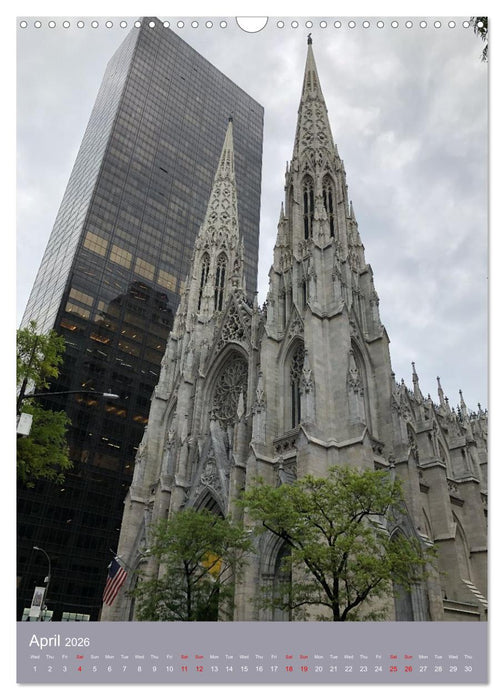 New York – Hidden Corners of the City (CALVENDO Monthly Calendar 2026)