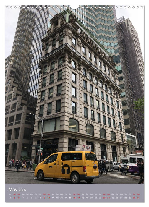 New York – Hidden Corners of the City (CALVENDO Monthly Calendar 2026)