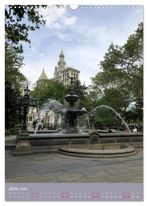 New York – Hidden Corners of the City (CALVENDO Monthly Calendar 2026)