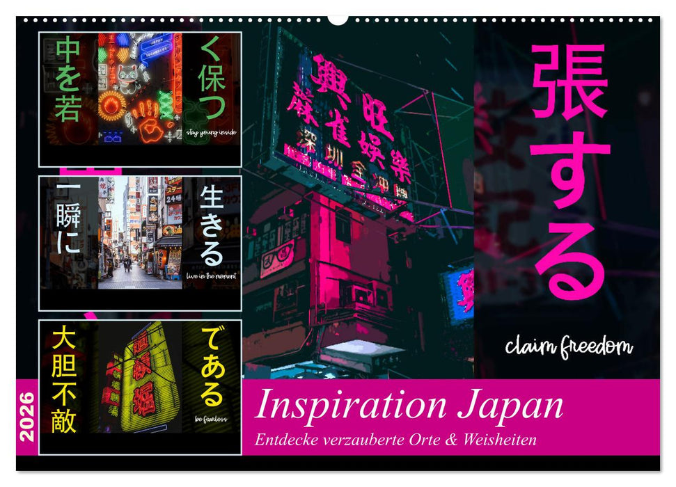 Inspiration Japan (CALVENDO Wandkalender 2026)