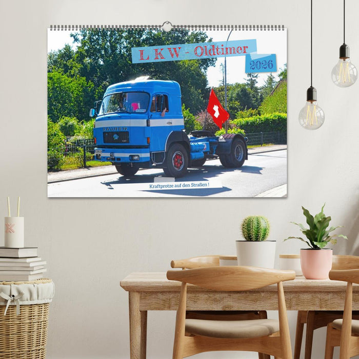 LKW - Oldtimer (CALVENDO Wandkalender 2026)