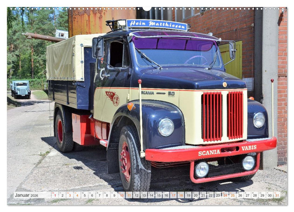 LKW - Oldtimer (CALVENDO Wandkalender 2026)