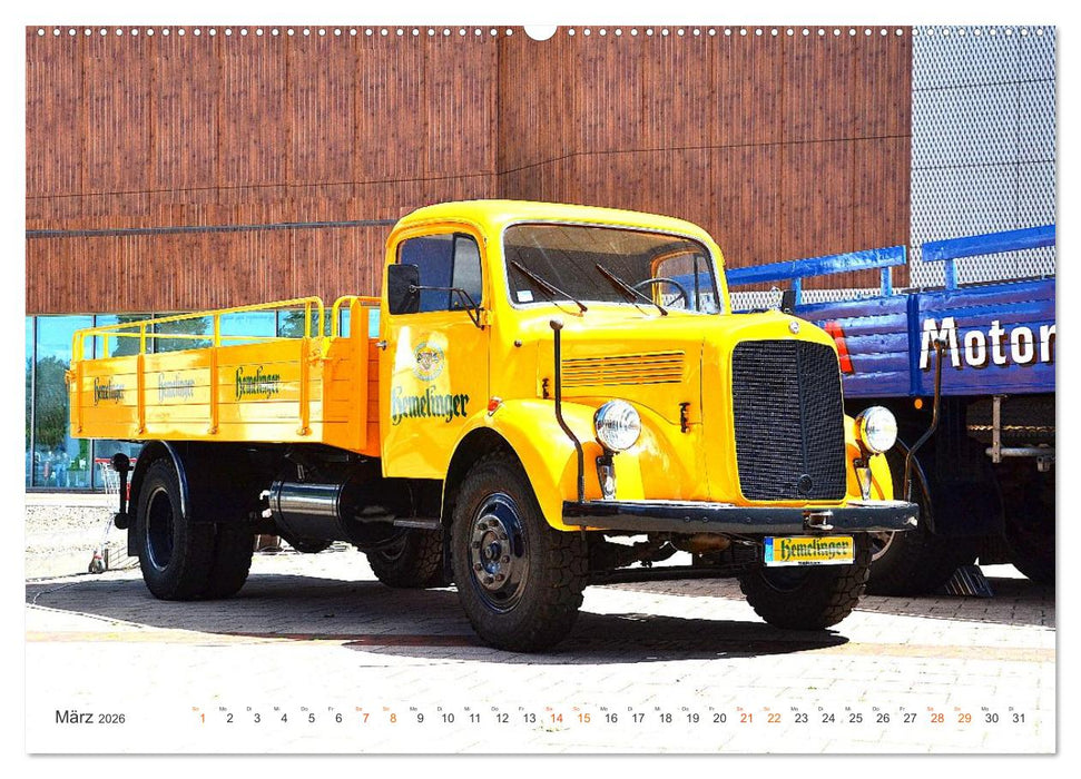 LKW - Oldtimer (CALVENDO Wandkalender 2026)