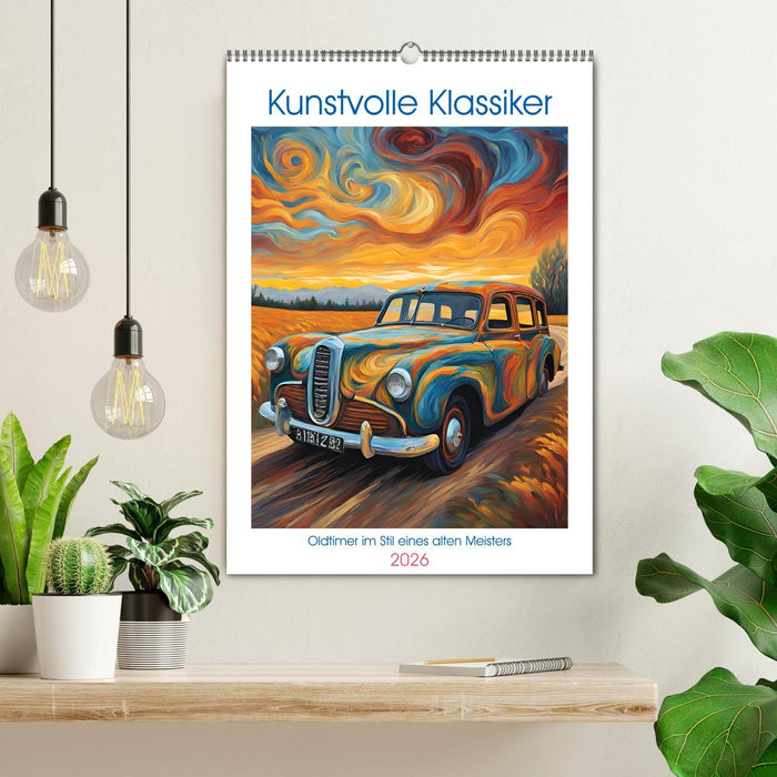 Kunstvolle Klassiker (CALVENDO Wandkalender 2026)