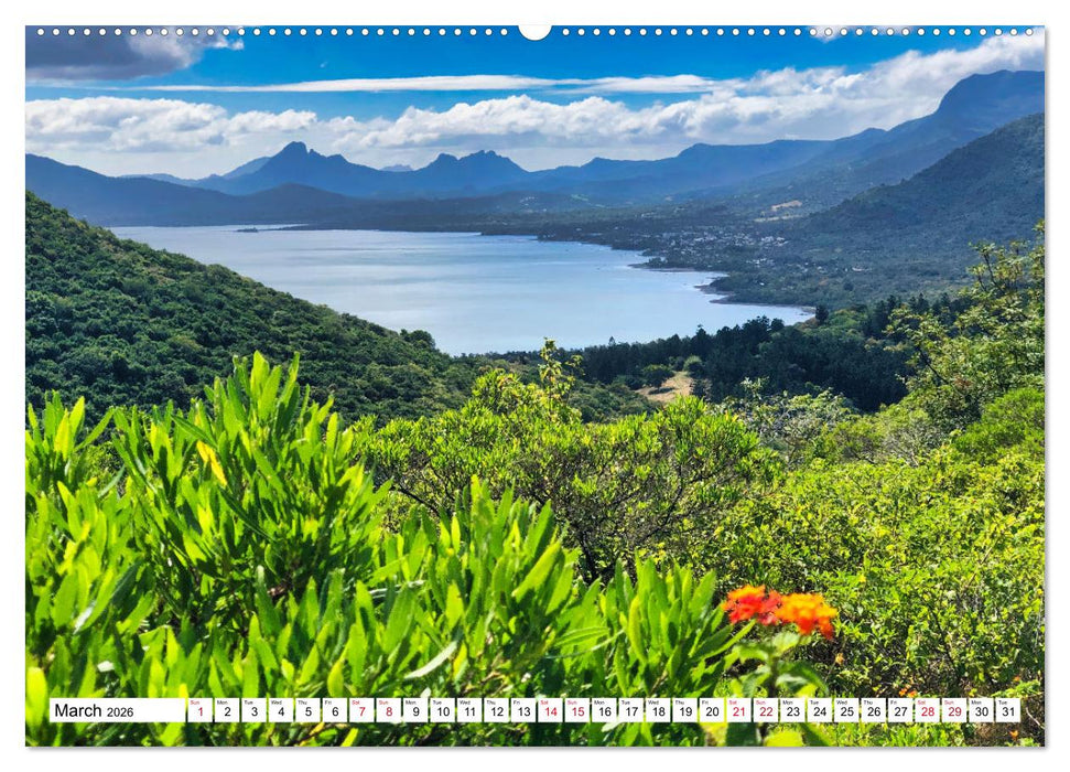 Mauritius - Holiday island in the Indian Ocean (CALVENDO Premium-Calendar 2026)