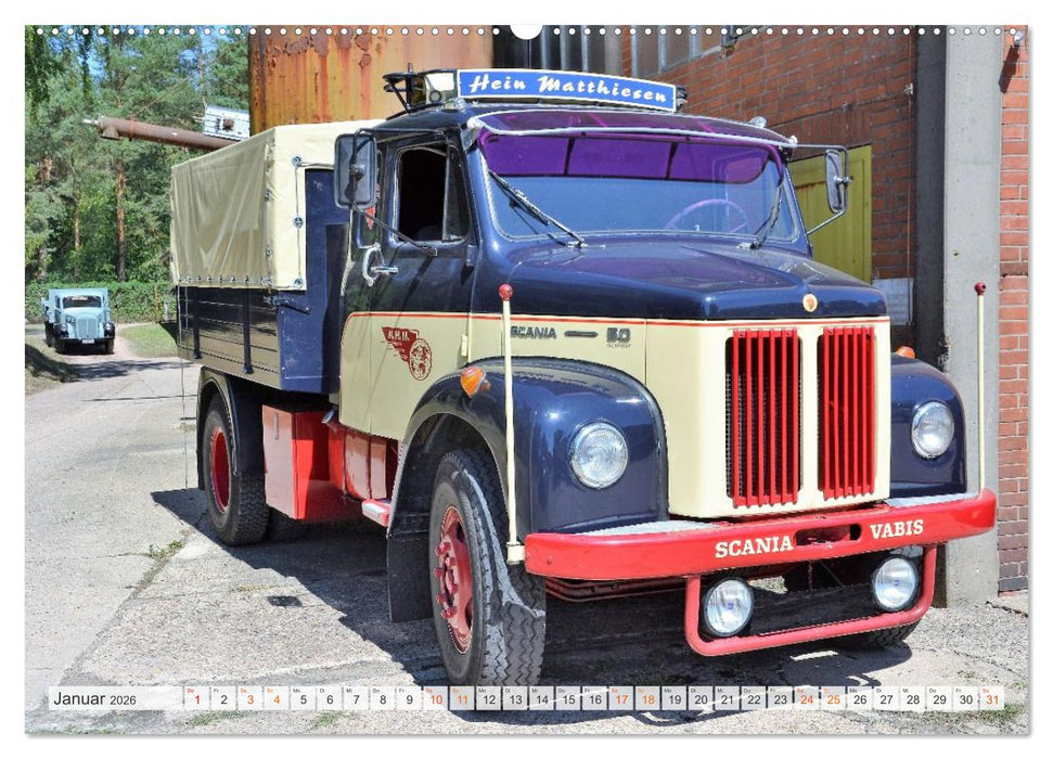 LKW - Oldtimer (CALVENDO Premium Wandkalender 2026)