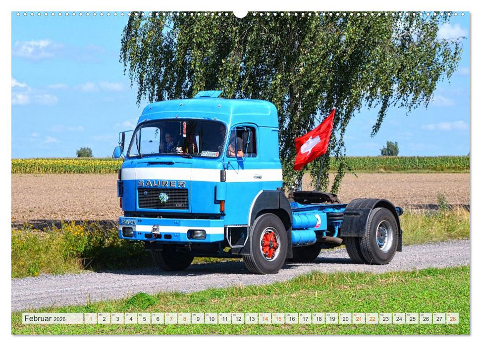 LKW - Oldtimer (CALVENDO Premium Wandkalender 2026)