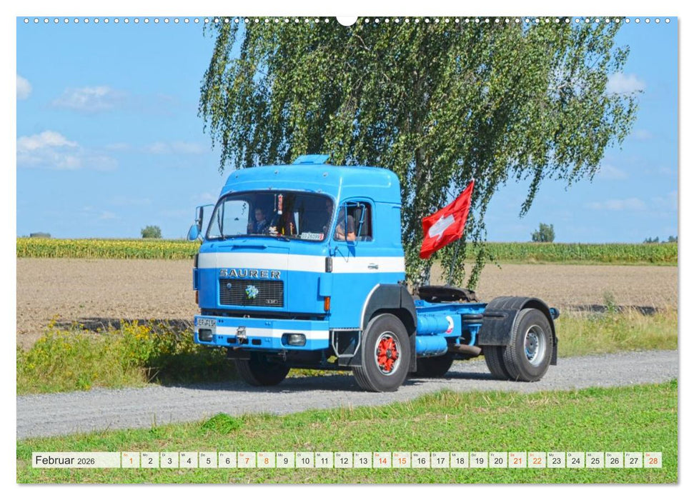 LKW - Oldtimer (CALVENDO Premium Wandkalender 2026)