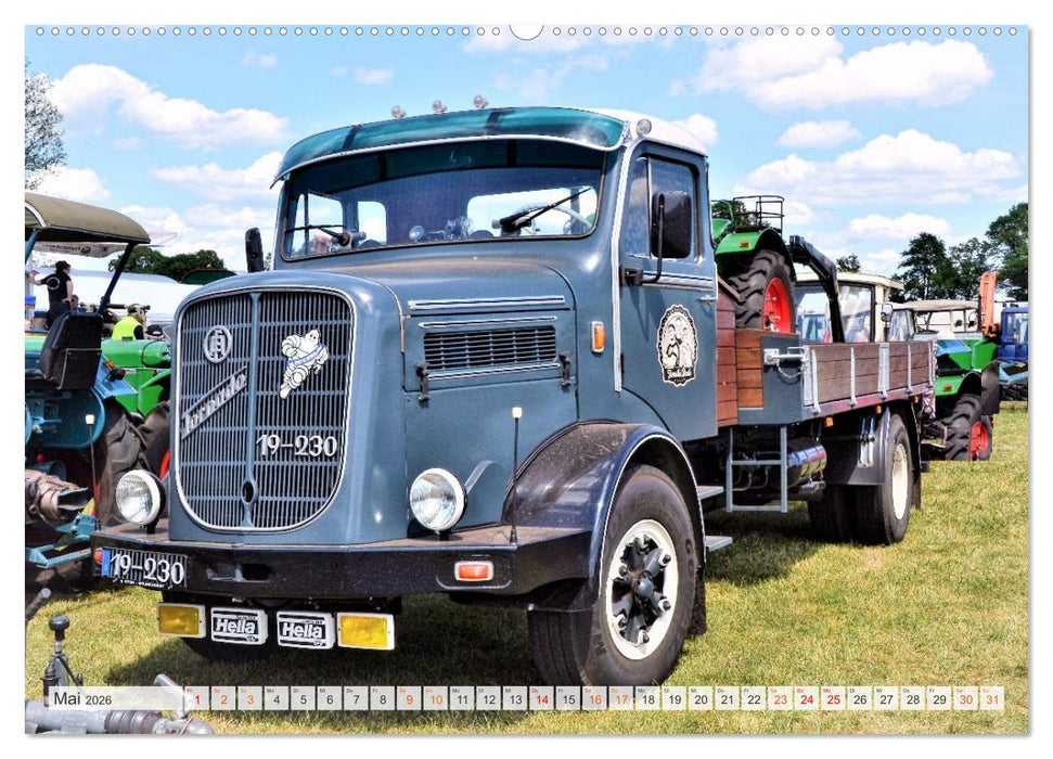 LKW - Oldtimer (CALVENDO Premium Wandkalender 2026)