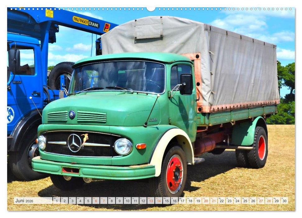 LKW - Oldtimer (CALVENDO Premium Wandkalender 2026)