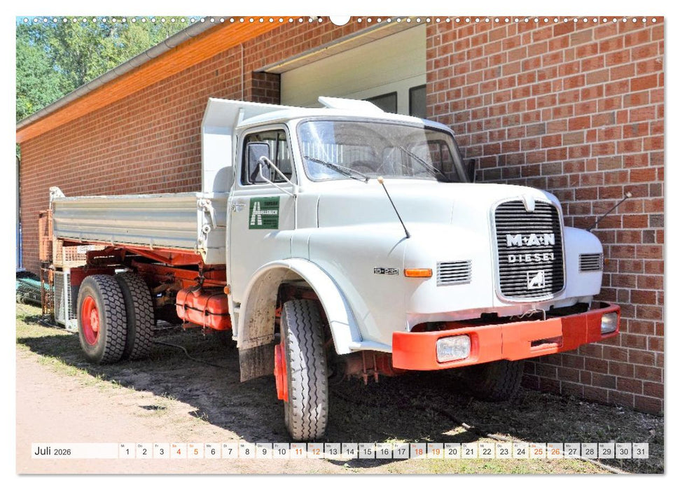 LKW - Oldtimer (CALVENDO Premium Wandkalender 2026)