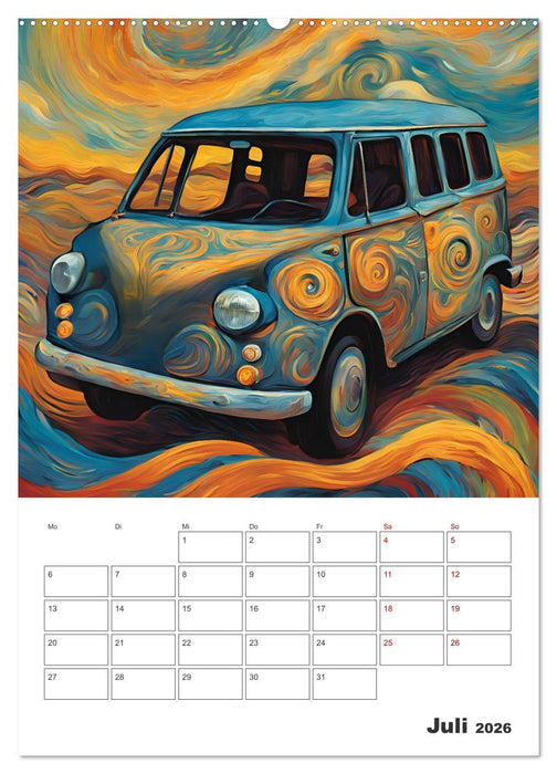 Kunstvolle Klassiker (CALVENDO Premium Wandkalender 2026)