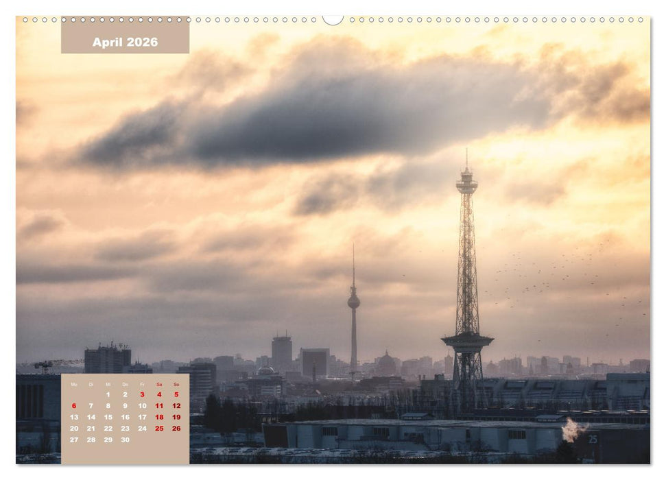 Berliner Himmel (CALVENDO Wandkalender 2026)