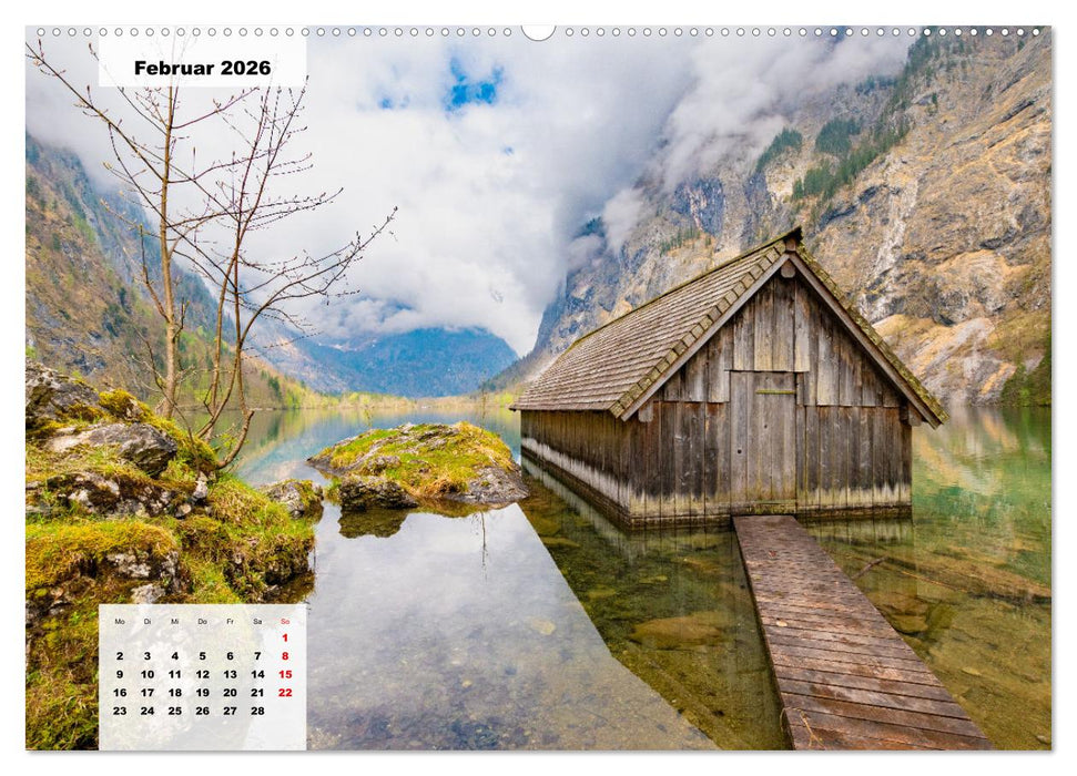 Berge im Berchtesgadener Land (CALVENDO Premium Wandkalender 2026)