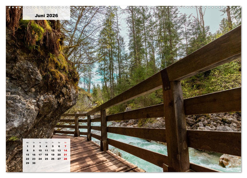 Berge im Berchtesgadener Land (CALVENDO Premium Wandkalender 2026)