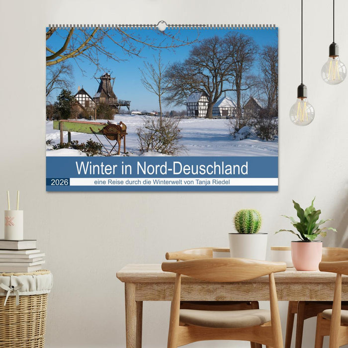 Winter in Nord-Deutschland (CALVENDO Wandkalender 2026)