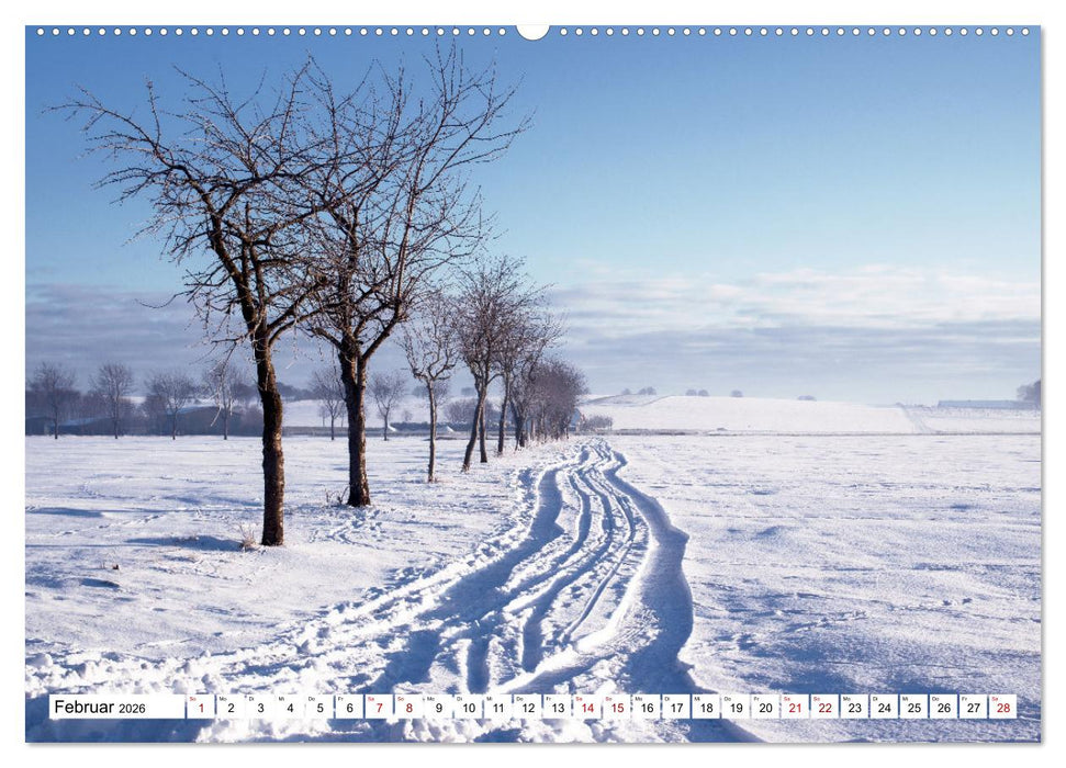 Winter in Nord-Deutschland (CALVENDO Wandkalender 2026)